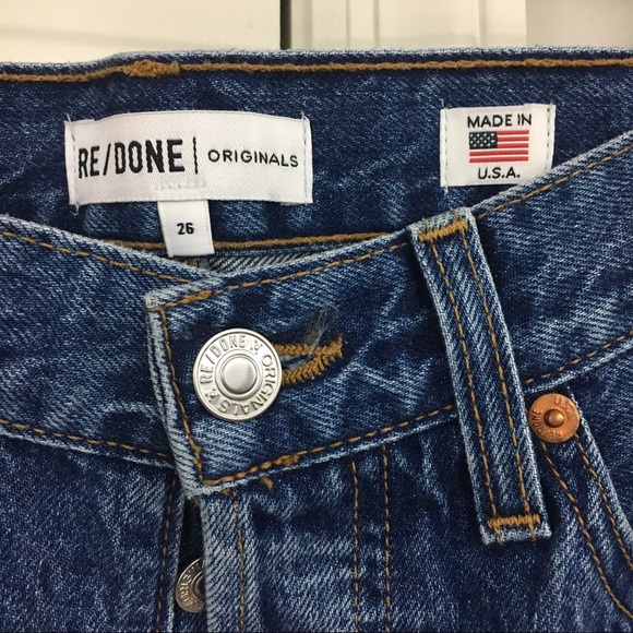 {Re/Done} High Rise Short - Picture 3 of 7